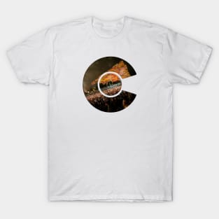 Red Rocks Denver Colorado T-Shirt